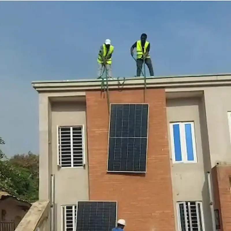 5MW solar farm installation in Nigeria - Phoenix Renewable Energy case study